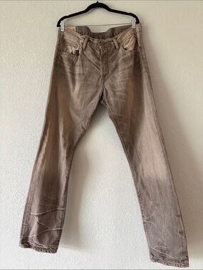 Polo Ralph Lauren 2016 Varick Slim Straight Men’s Jeans in Faded Grey 36X32